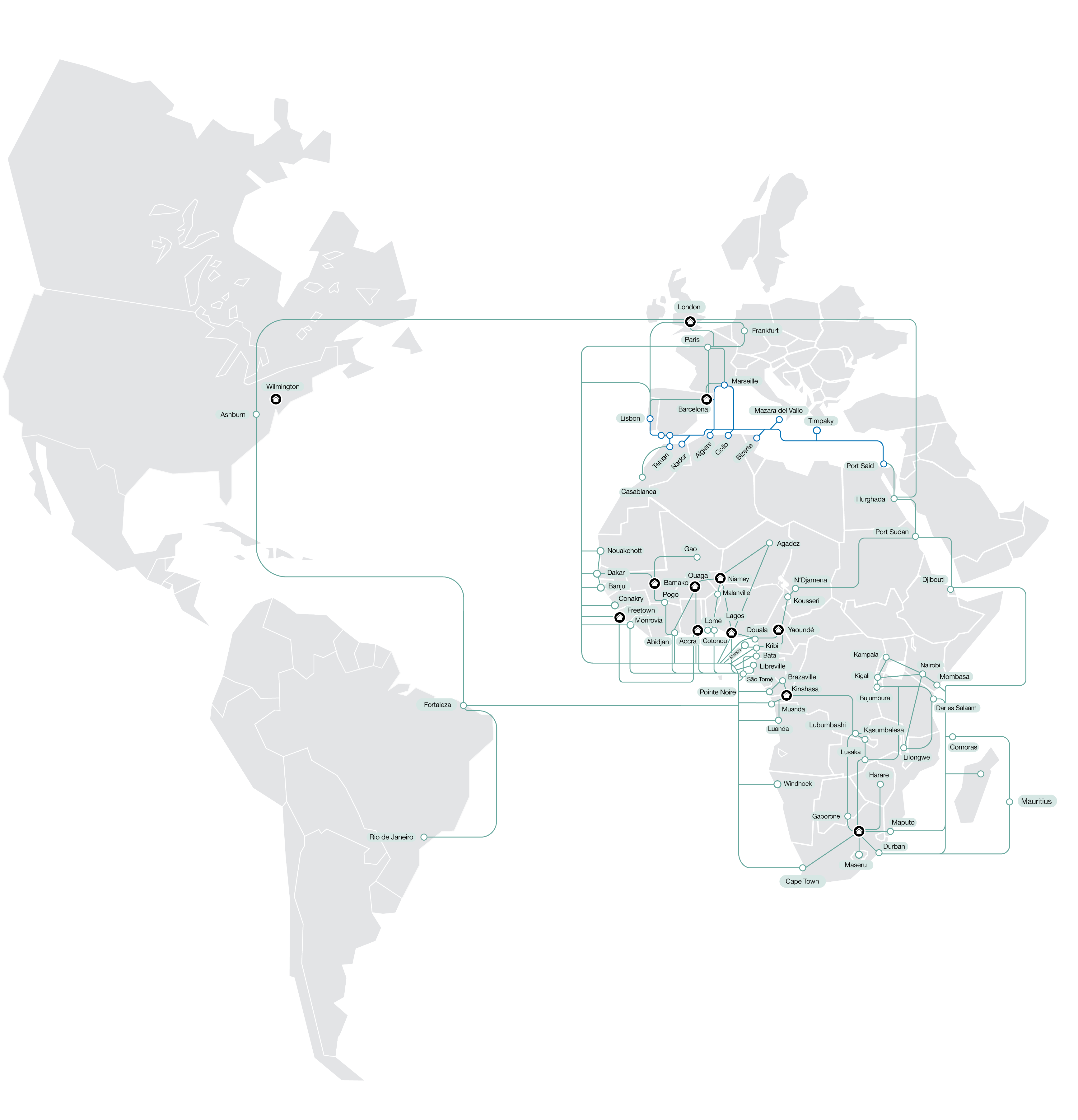 afr-ix map